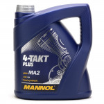 MANNOL 4-Takt Plus 10W-40 Motorrad Motoröl 4l